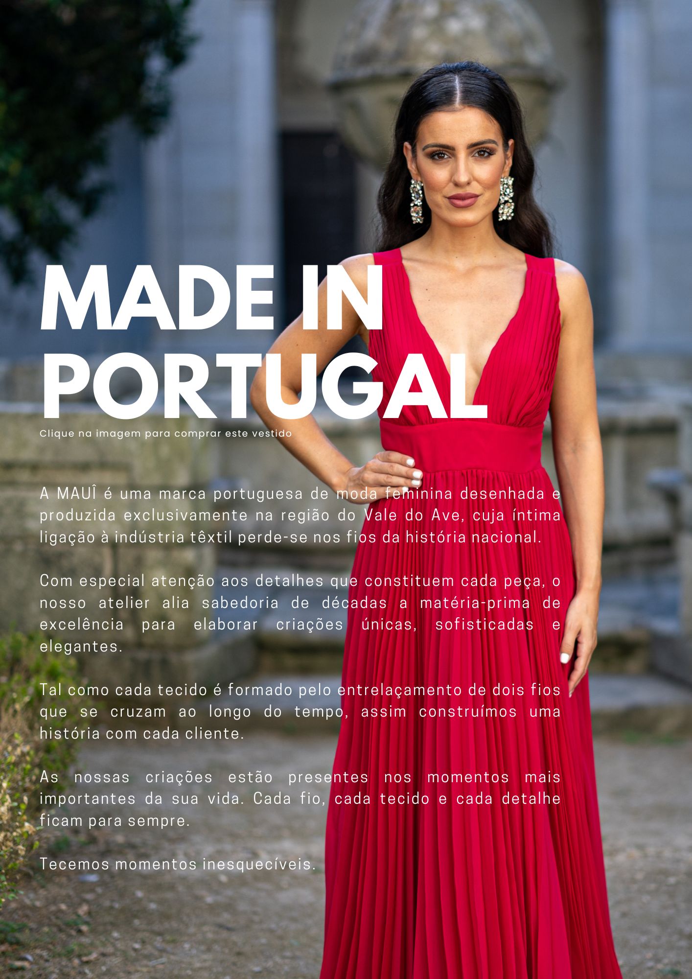 MAUI, vestidos de festa, marca 100% Portuguesa, feito à mão, alta qualidade, cores personalizadas, envios rápidos, moda feminina, sustentável
